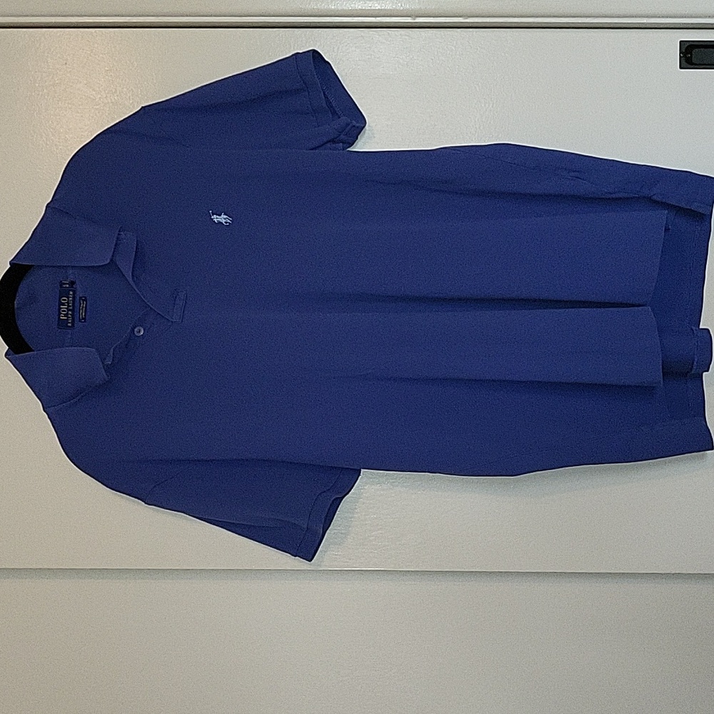 Men's Polo Ralph Lauren polo shirt, Size XL (Custom Slim Fit - Stretch Mesh)